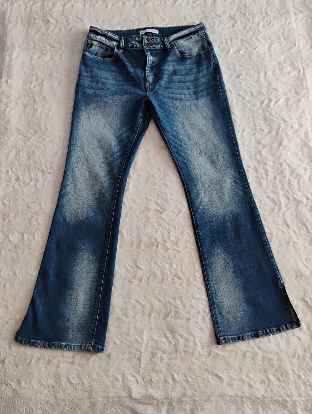 KanCan Flare Side Slit Jeans